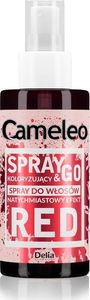 Delia Delia Cosmetics Cameleo Spray & Go Spray koloryzujący do włosów - RED 150ml 1