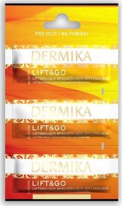 Dermika Dermika Maseczki Piękności LIFT and GO Liftingująca maseczka pod oczy i na powieki 2