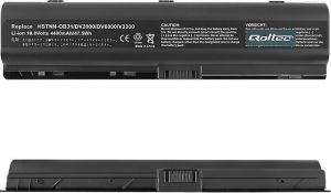 Bateria Qoltec do laptopa Long Life HP DV2000, 4400 mAh, 11.1V (52504.DV2000) 1