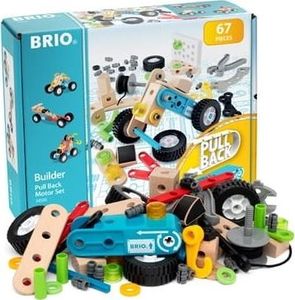 Brio Brio Builder Zestaw z Silniczkiem Pull Back 67 el. 1