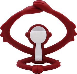Mombella Mombella Gryzak zabawka Małpka Chimney Red 1