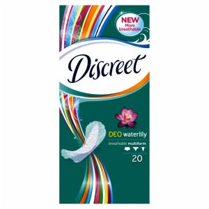 Discreet Waterlily Multiform Wkładki Higieniczne 20 szt. 2