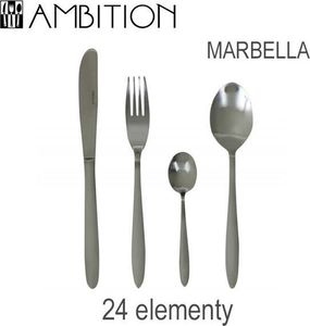 Ambition ZESTAW SZTUĆCOW 24 ELEMENTY - MARBELLA 3