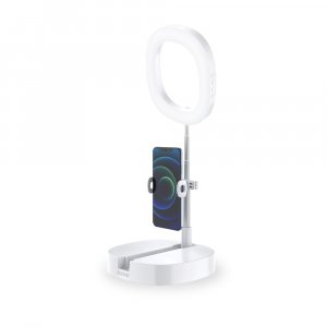 Lampa pierścieniowa Dudao F16 LED Ring Flash na telefon do nagrywania live streaming filmów YouTube TikTok 1