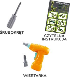 Woopie Dinozaur do Skręcania Zestaw Konstrukcyjny + Wiertarka 31 el. 3
