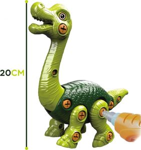 Woopie Dinozaur do Skręcania Zestaw Konstrukcyjny + Wiertarka 31 el. 4