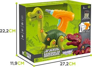Woopie Dinozaur do Skręcania Zestaw Konstrukcyjny + Wiertarka 31 el. 5
