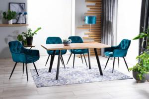 Signal Stół rozkładany BRICK 118(160)x80 dąb wotan 4