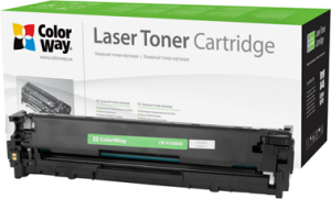 Toner ColorWay Toner CW-H540BKEU / HP CB540A (125A) Canon 716BK (Black) 1