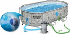 Bestway Basen stelażowy Power Steel 427x250cm 12w1 (56714) 8