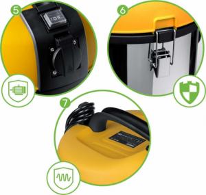 Odkurzacz przemysłowy Humberg HM-403 8