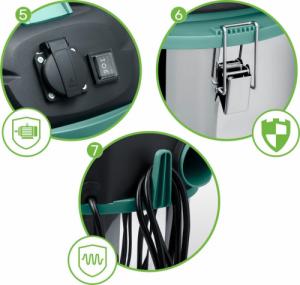 Odkurzacz przemysłowy Humberg HM-402 11