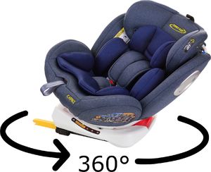 Fotelik samochodowy Summer Baby Fotelik obrotowy 360° Capri 0 - 36 kg Niebieski 2
