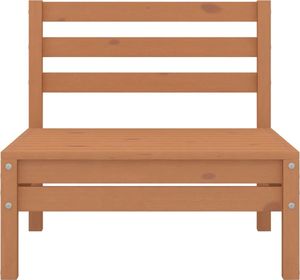 vidaXL 3-cz. zestaw wypoczynkowy do ogrodu, miodowy brąz, sosnowy 4