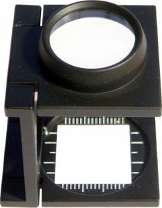Carton Lupa tkacka x8 z podziałką skala 1,0mm 1