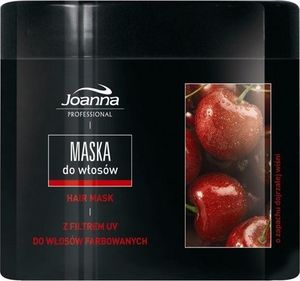 Joanna Joanna Professional UV Filter Maska wiśniowa do włosów farbowanych 500g 2