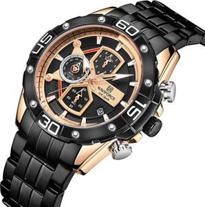 Zegarek Naviforce ZEGAREK MĘSKI NAVIFORCE NF8018 - CHRONOGRAF (zn122c) 2