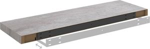 vidaXL Półki ścienne, 2 szt., szarość betonu, 80 x 23,5 x 3,8 cm, MDF 8