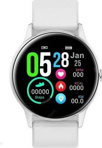 Smartwatch Pacific 01 Biały + czarny pasek 1