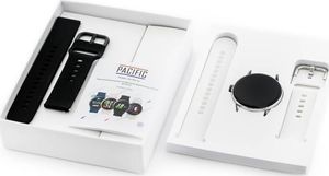 Smartwatch Pacific 01 Biały + czarny pasek 6