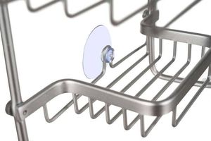 Koszyk prysznicowy Malatec prostokątny srebrny (00016721) 3