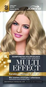 Joanna Joanna Multi Effect Color Keratin Complex Szamponetka 02 Perłowy Blond 35g 1