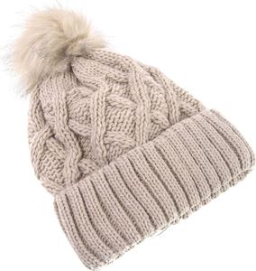 Pepco Czapka damska z pomponem Jasnobeżowy 2
