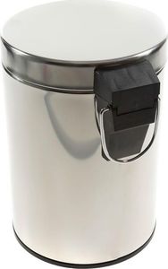 Kosz na śmieci Pepco na pedał srebrny (26323002) 2