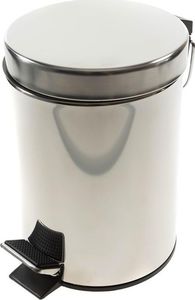 Kosz na śmieci Pepco na pedał srebrny (26323002) 3