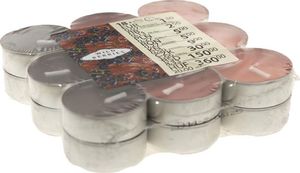 Pepco PEPCO Podgrzewacze zapachowe, t-light, komplet 18szt Czerwony 2