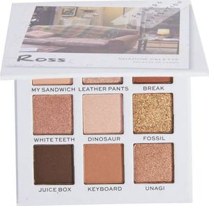 Makeup Revolution REVOLUTION X Friends Cień9 Ross Eyeshadow Palette 1