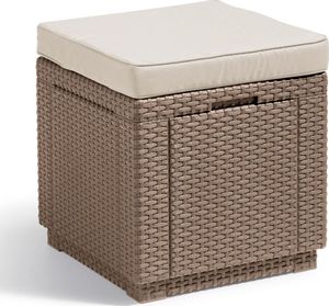 Allibert Allibert Puf ze schowkiem, kolor cappuccino, 228096 1