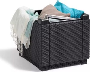 Allibert Allibert Puf ze schowkiem, grafitowy, 213785 2