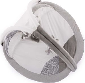 Bo Jungle Bo Jungle Mata edukacyjna dla bliźniąt Apple, szara 10