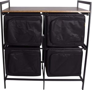 Bo-Camp Składana, kuchenna szafka turystyczna Lawton, czarna 4