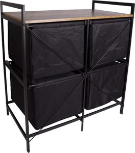 Bo-Camp Składana, kuchenna szafka turystyczna Lawton, czarna 7