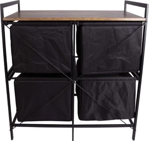 Bo-Camp Składana, kuchenna szafka turystyczna Lawton, czarna 8