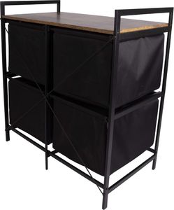 Bo-Camp Składana, kuchenna szafka turystyczna Lawton, czarna 9