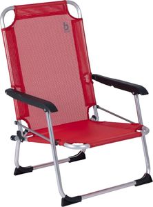 Bo-Camp Krzesło plażowe Copa Rio Lyon, czerwone 1