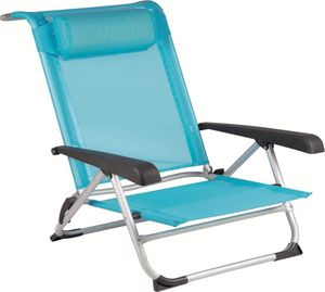 Bo-Camp Bo-Camp Krzesło plażowe, niebieskie, 1204784 1