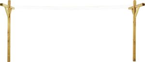 Suszarka na pranie vidaXL Suszarka ogrodowa Słupki 2 szt. 3