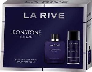 La Rive La Rive for Men Ironstone Zestaw prezentowy (woda toaletowa 100ml+dezodorant spray 150ml) 1