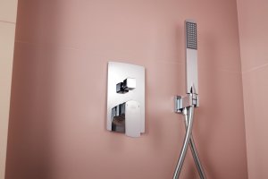 Zestaw prysznicowy KFA Zestaw natryskowy Mokait z baterią chrom (5539-511-00) 5