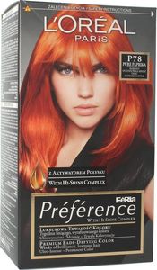L’Oreal Paris Loreal Feria Preference Bardzo Intensywna Miedź P78 2