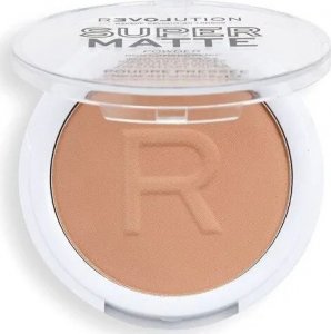 Makeup Revolution Makeup Revolution Super Matte Pressed Powder Puder matujący - Vanilla 6g 4