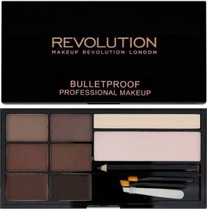 Makeup Revolution Makeup Revolution Ultra Brow Zestaw do stylizacji brwi Medium to Dark 1op. 1