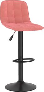 vidaXL Hokery, 2 szt., różowe, tapicerowane aksamitem 3