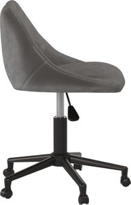 Krzesło biurowe vidaXL Ciemnoszare 3