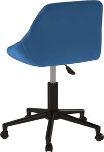 Krzesło biurowe vidaXL Niebieskie 4