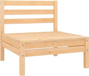 vidaXL Ogrodowa sofa środkowa, lite drewno sosnowe 1